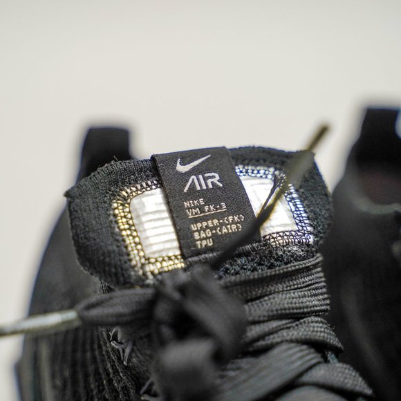 2019 Nike Black Air Vapormax Fly Knit 3 Sneaker - Picture 5 of 8